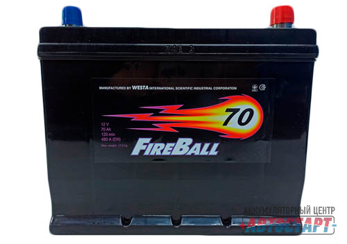 Аккумулятор Fire Ball 70Ah