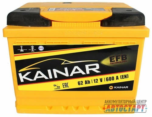 Аккумулятор KAINAR EFB 62Ah