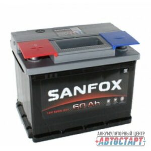 Аккумулятор SANFOX 60Ah п.п.