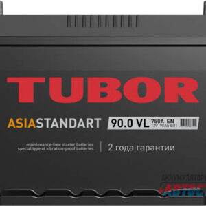 Аккумулятор Tubor Asia 90Ah о.п
