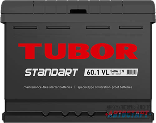 Аккумулятор Tubor Standart 60Ah