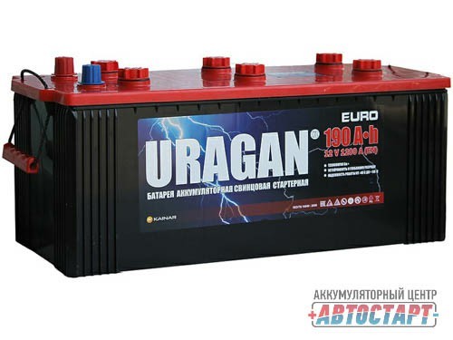 Аккумулятор URAGAN 190Ah