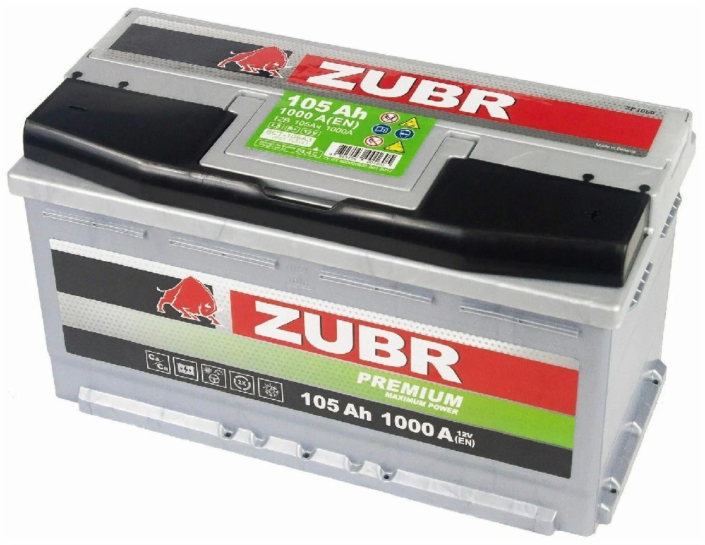 Аккумулятор ZUBR Premium 105Ah