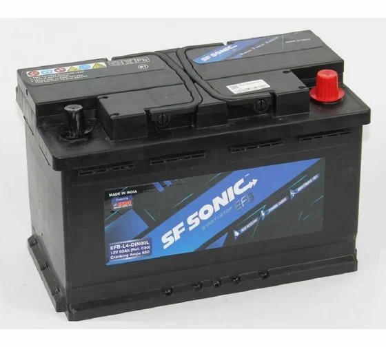 Аккумулятор EXIDE SF SONIC EFB 80Ah 850А