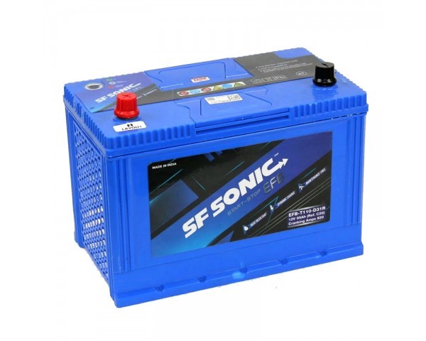 Аккумулятор EXIDE SF SONIC EFB 95Ah 820A 110D31R п.п.