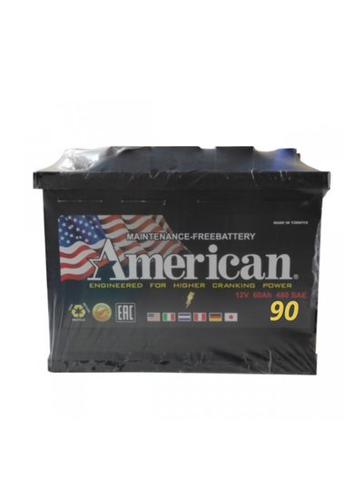 Аккумулятор American 90Ah о.п