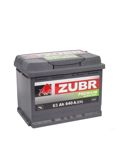 Аккумулятор ZUBR Premium 63Ah