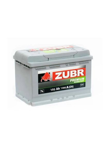 40 Аккумулятор ZUBR Premium 105AhАккумулятор ZUBR Premium 105Ah — изображение 1