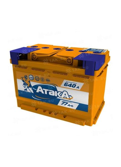 67 Аккумулятор Атака 77Ah — изображение 1